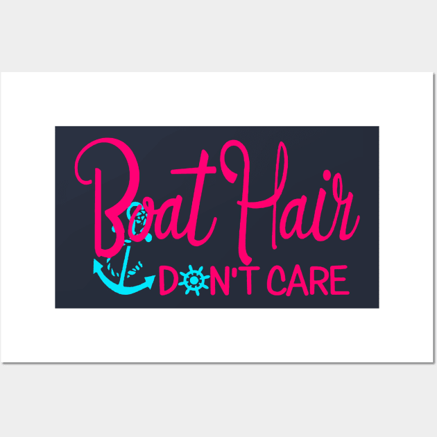 Boat Hair Pink Wall Art by Gsweathers